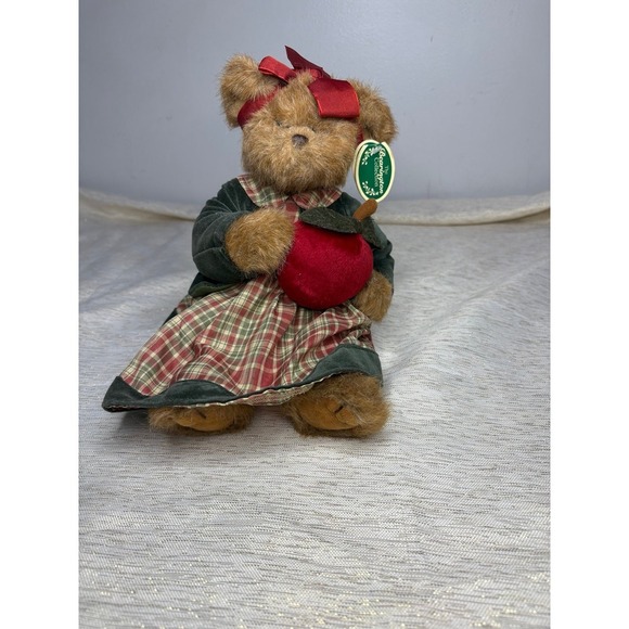 Bearington Collection Granny Smith" teddy bear - Picture 4 of 9